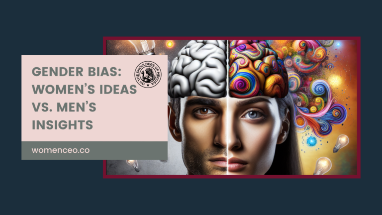 Gender Bias: Women’s Ideas vs. Men’s Insights